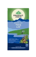 Infusão Bio Tulsi Lax 25 Saquetas - Organic India