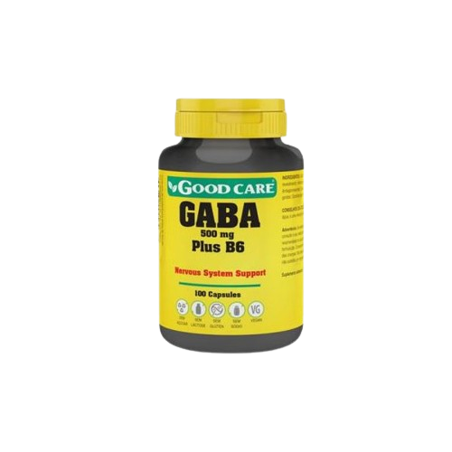 Gaba 500mg Plus B6 100 Cápsulas - Good Care