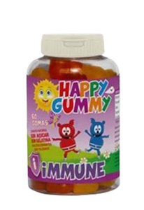 OUTLET NOVEMBRO Happy Gummy Immune 60 Gomas Sem Açúcar - Natiris