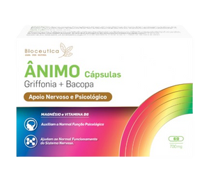 Ânimo Griffonia + Bacopa 60 Cápsulas - Bioceutica