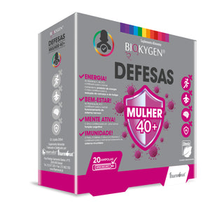 Biokygen Defesas Mulher 40+ * 20 Ampolas – Fharmonat