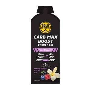 Carb Max Boost Energy Gel Baunilha & Frutos Vermelhos 60 Gr - GoldNutrition