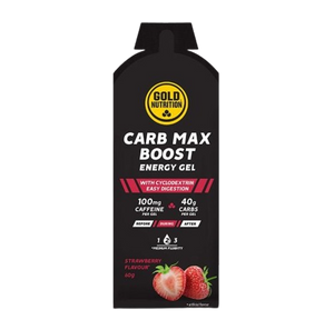 Carb Max Boost Energy Gel Morango 60 Gr - GoldNutrition