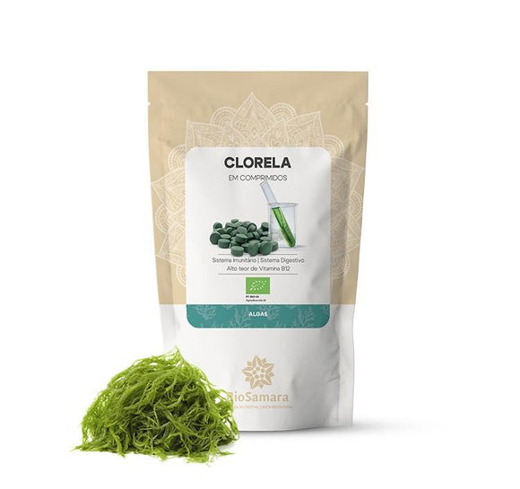 Clorela em Comprimidos 200g - Biosamara