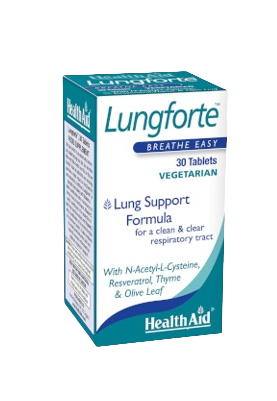 Lungforte 30 Comprimidos - Health Aid