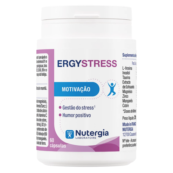 Ergystress 60 Cápsulas - Nutergia - Crisdietética