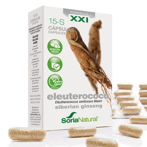Eleuterococo 30 cápsulas - Soria Natural - Crisdietética