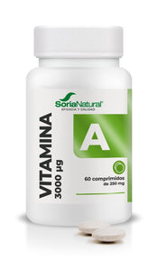 Vitamina A 60 comprimidos - Soria Natural