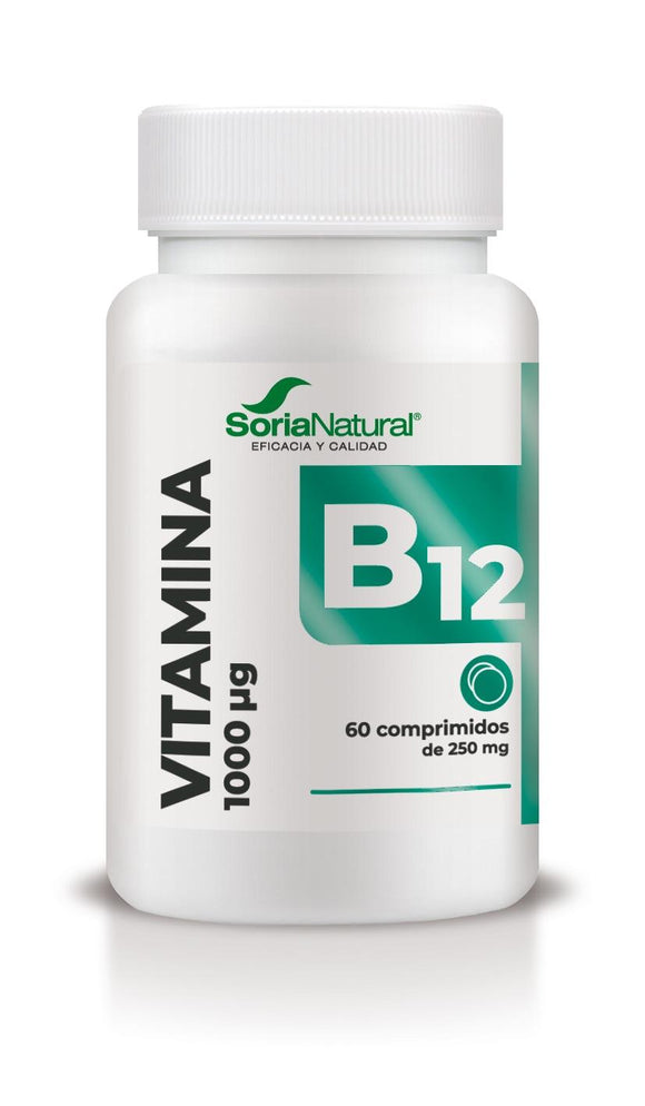 Vitamina B12 60 comprimidos - Soria Natural