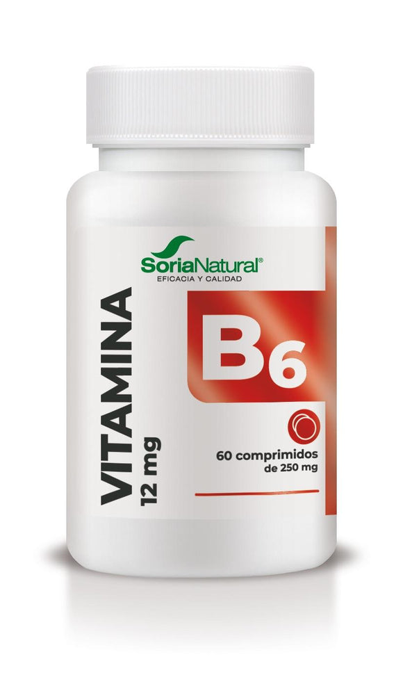 Vitamina B6 60 comprimidos - Soria Natural