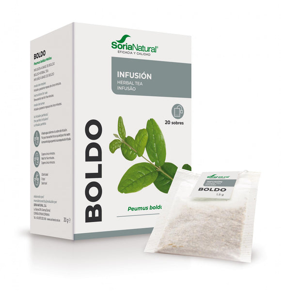 Infusão Boldo 20 saquetas - Soria Natural