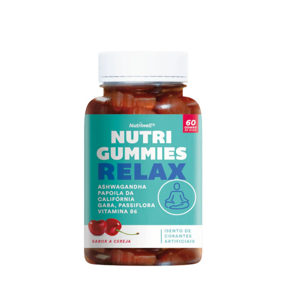 Nutrigummies Relax Nutriwell 60 Gomas - Farmodiética - Crisdietética