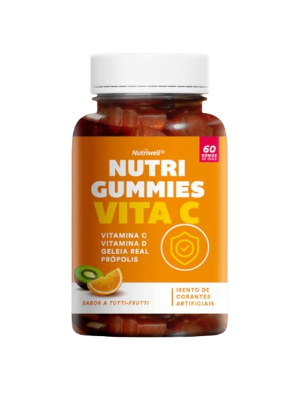 Nutrigummies Vita C Nutriwell 60 Gomas - Farmodietica - Crisdietética