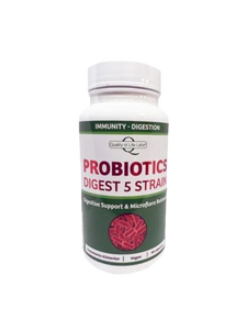 Probiotics Digest 5 Strain – 90 Cáps – Quality of Life Labs