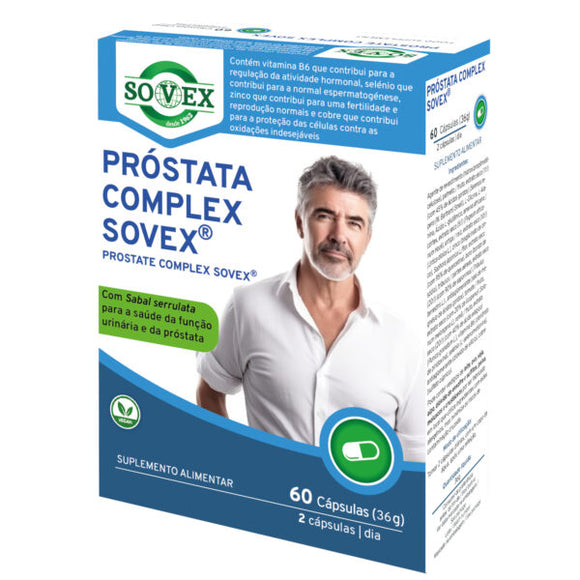 Próstata Complex 60 cápsulas - Sovex - Crisdietética