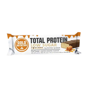 Total Protein Low Sugar Covered Salted Caramel 30g- GoldNutrition