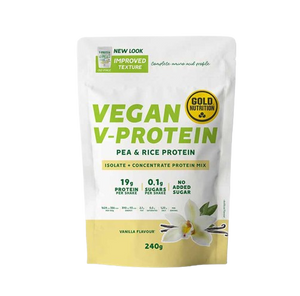 V-Protein 240g Baunilha - GoldNutrition - Crisdietética