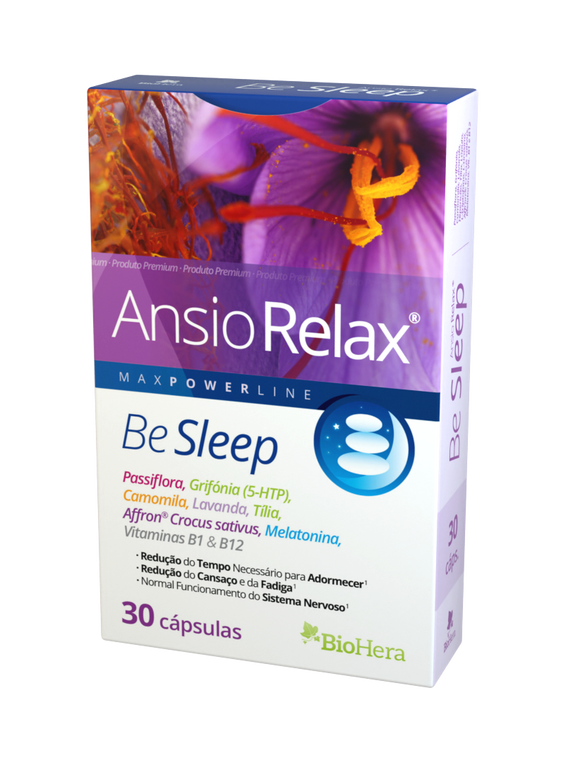 Ansio Relax Be Sleep 30 Cáps - Bio-Hera