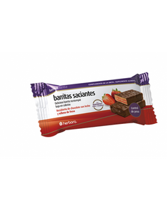 Barritas: Herbopuntia Saciantes de Morango (176KCAL) 35g- Herbora - Crisdietética