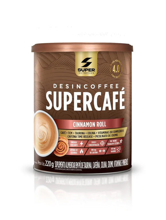 **NOVIDADE** Desincoffee Cinnamon Roll 220 Gr - Crisdietética