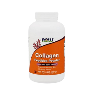 Collagen Peptides Powder 227gr - Now - Crisdietética