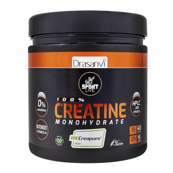 Sport Live Creatina Creapure 300 Gr - Drasanvi - Crisdietética