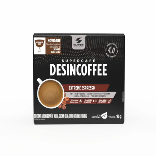 Desincoffee CAPS - Extreme Espresso x 12 capsulas - Crisdietética