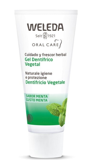 Gel Dental Vegetal 75ml - Weleda - Crisdietética