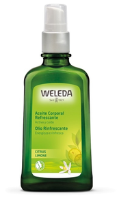 Óleo Corporal Refrescante de Citrus 100ml- Weleda - Crisdietética