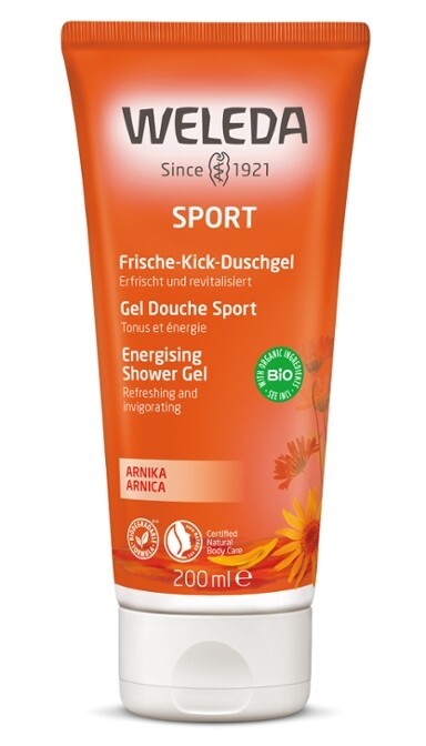 Gel de Duche Sport Arnica 200ml - Weleda - Crisdietética