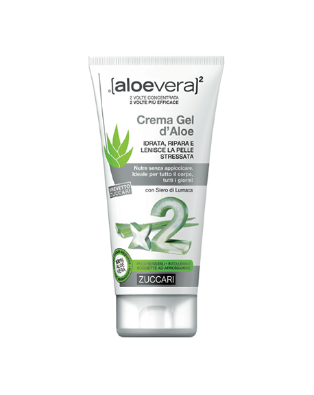 Gel de Aloé Vera em Creme 150ml - Zuccari - Crisdietética