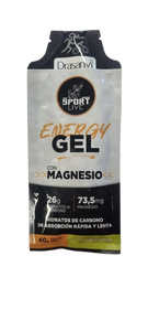 Gel Energético Lima Limão 40g - Sport Live - Crisdietética