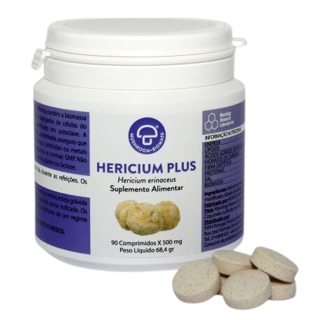 Hericium Plus 500mg 90 comprimidos
