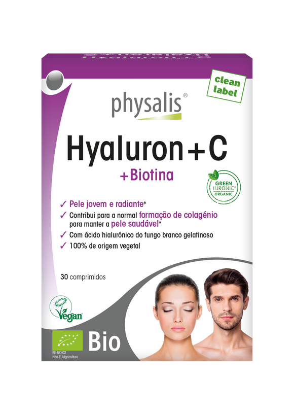 Hyaluron + C Bio 30 Comprimidos - Physalis - Crisdietética