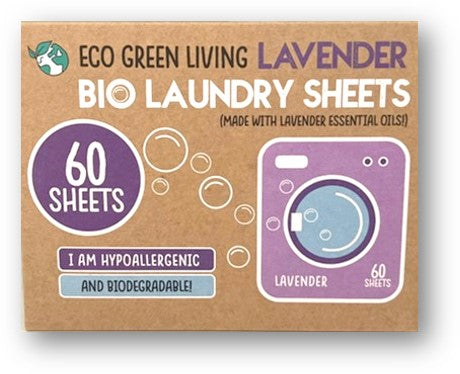 Detergente Eco Roupa Alfazema 60 folhas - Eco Green Living