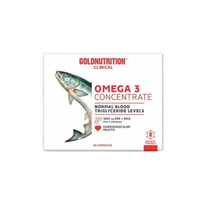 Omega 3 Concentrate - GN Clinical 60 cápsulas - GoldNutrition - Crisdietética