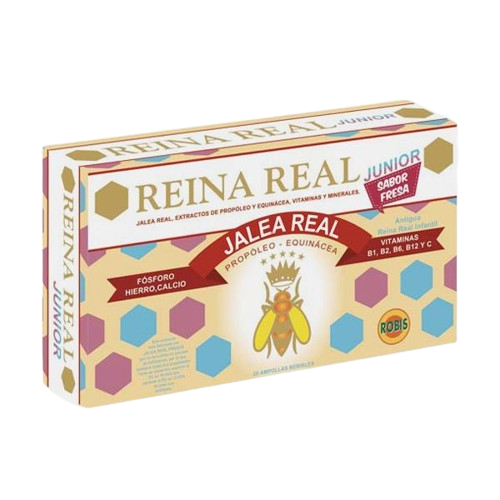 Geleia Real Reina Real Júnior 20 Ampolas - Crisdietética