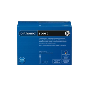 Sport 30 Porções em Ampolas + Comprimidos - Orthomol - Crisdietética