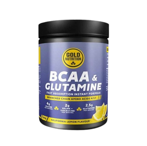 BCAA Powder Limão 300 g - Goldnutrition - Crisdietética
