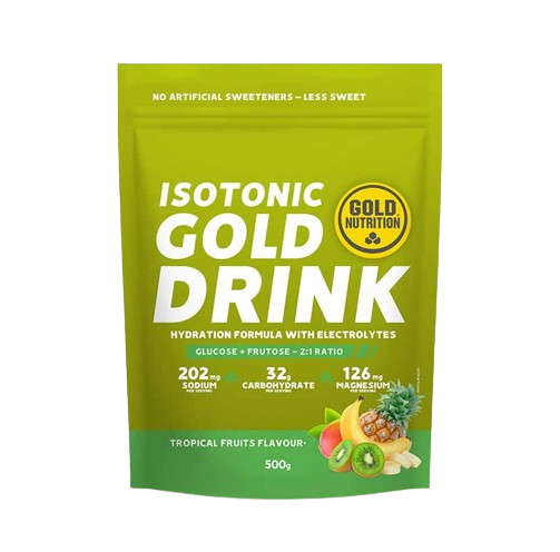 Gold Drink Tropical 500g - GoldNutrition - Crisdietética
