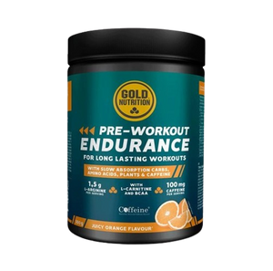 Pre Workout Endurance Sabor Laranja 300g - GoldNutrition - Crisdietética
