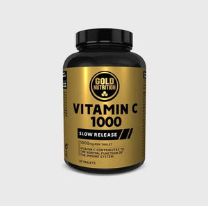 Vitamina C 1000mg Slow Release - Gold Nutrition - Crisdietética