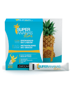 Super Ananas Slim 25 Sticks - Zuccari - Crisdietética