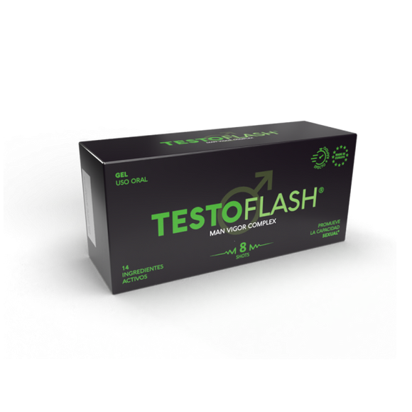 TestoFlash Gel oral para Ereção - Crisdietética