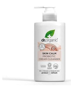 Creme Limpeza Rosto Probiótico Bio 150ml - Dr. Organic - Crisdietética