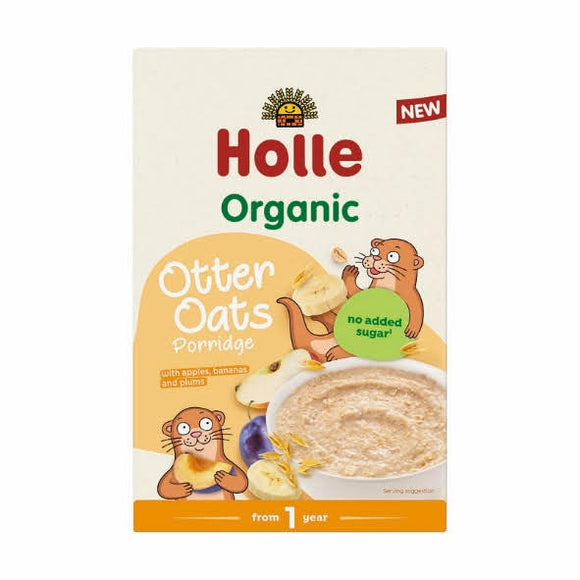 Papa Aveia Integral Banana, Ameixa e Maçã Bio 200g - Holle