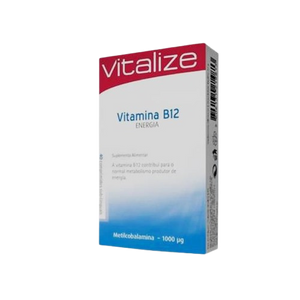 Vitamina B12 Metilcobalamina 1000mcg 40 Comprimidos - Vitalize