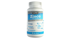 Alpha Zinco Picolinato25mg 60 Cápsulas - Bio-Hera