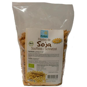 Soja Tufada com Pedaços Grandes 150g - Pural - Crisdietética