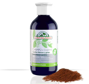 Corpore Sano Shampoo de Henna Cabelos Brancos e Grisalhos 300ml - Crisdietética